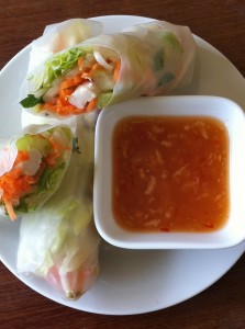 Fresh Spring Roll finished